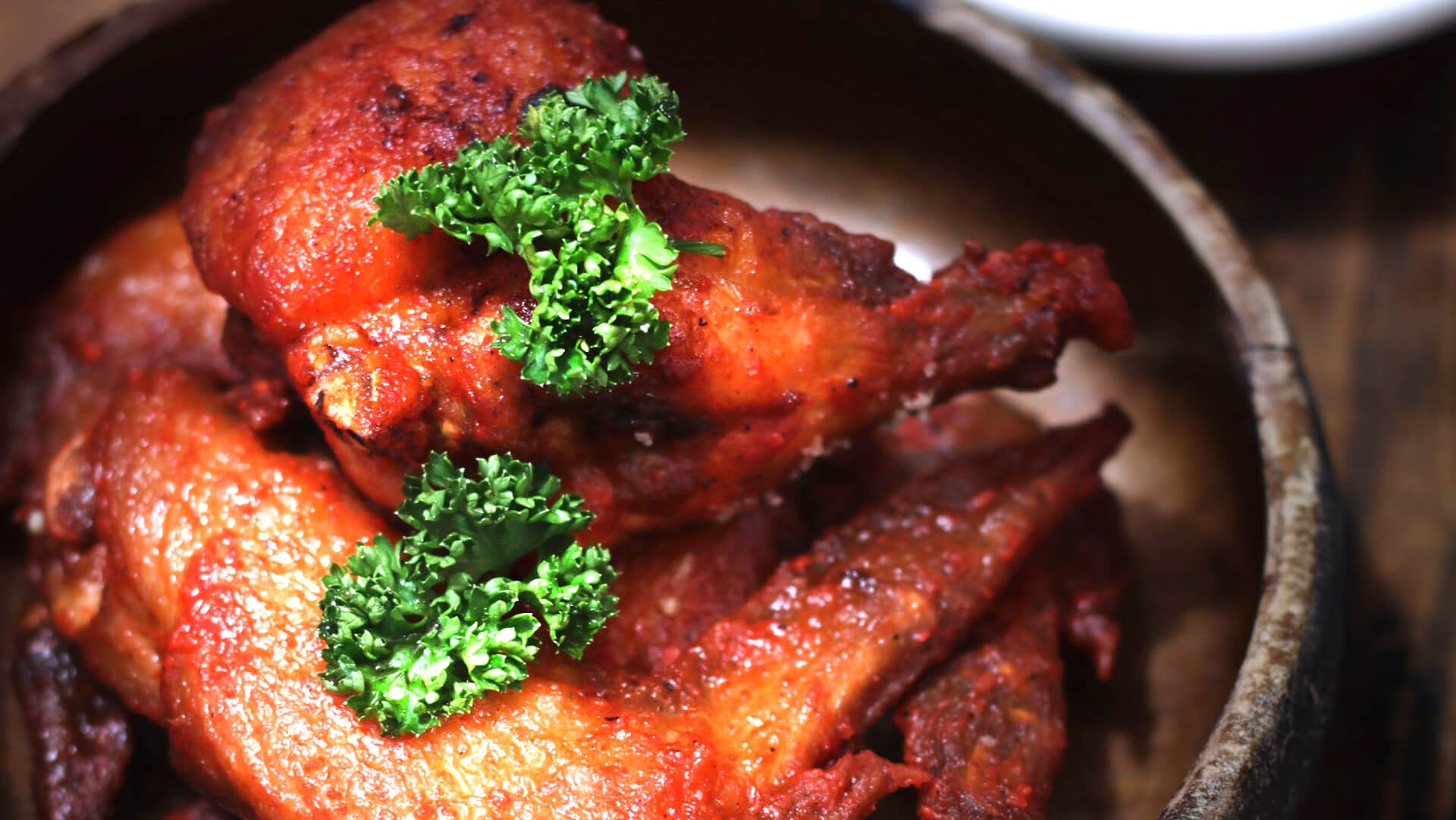Fried crunchy chicken