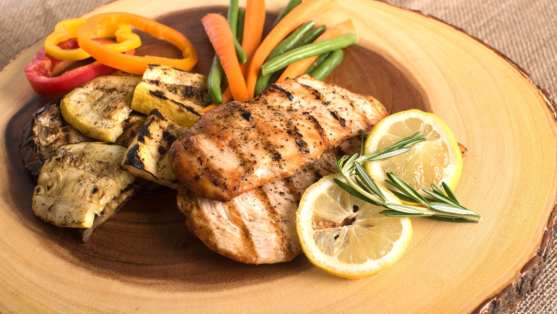 Lemon grilled chicken